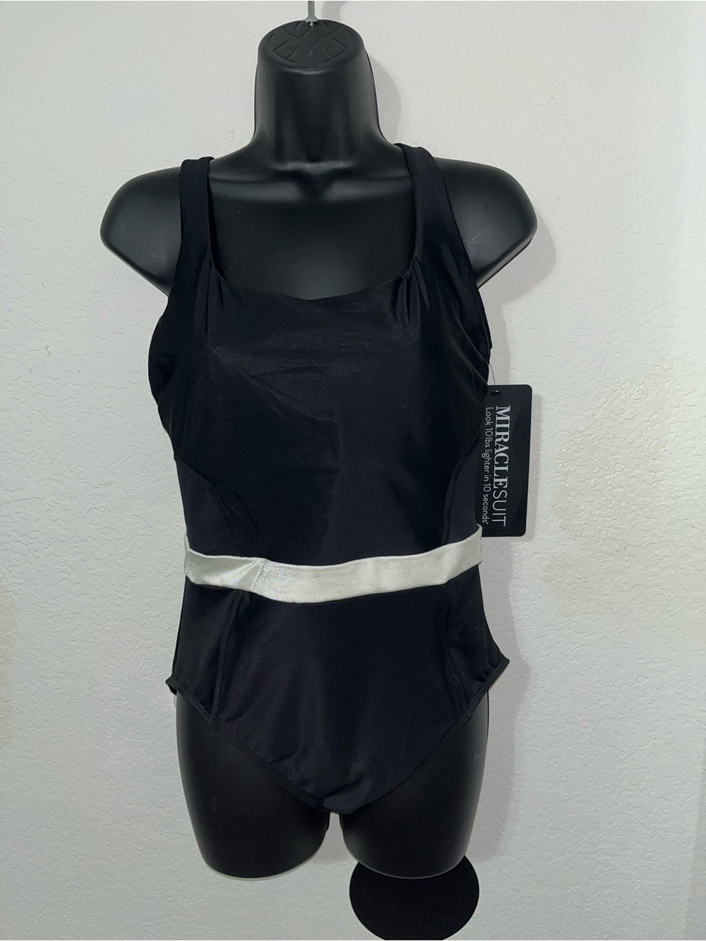Miraclesuit Black Swimsuit-Brand New!